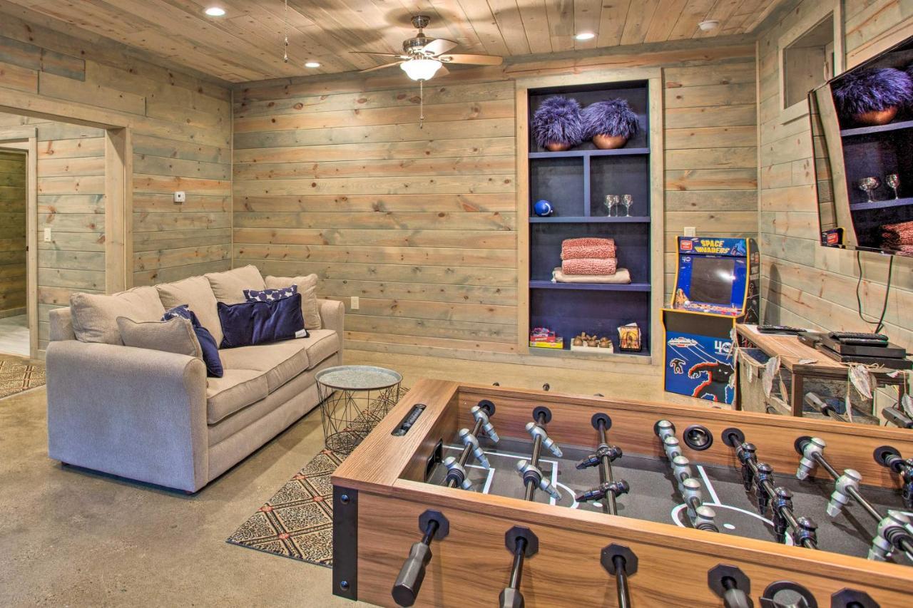 Luxe Broken Bow Cabin Game Room, Fire Pit And Deck! Exteriér fotografie