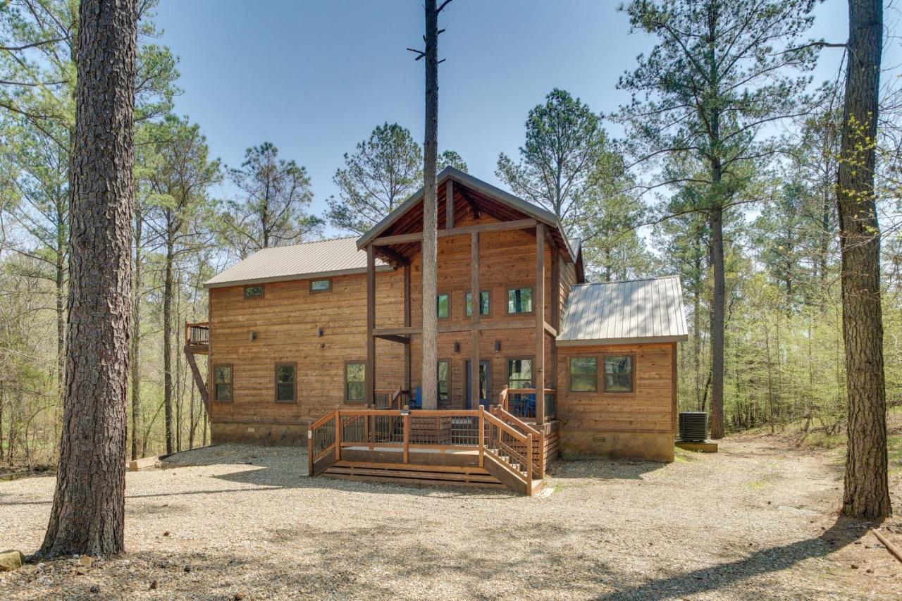 Luxe Broken Bow Cabin Game Room, Fire Pit And Deck! Exteriér fotografie